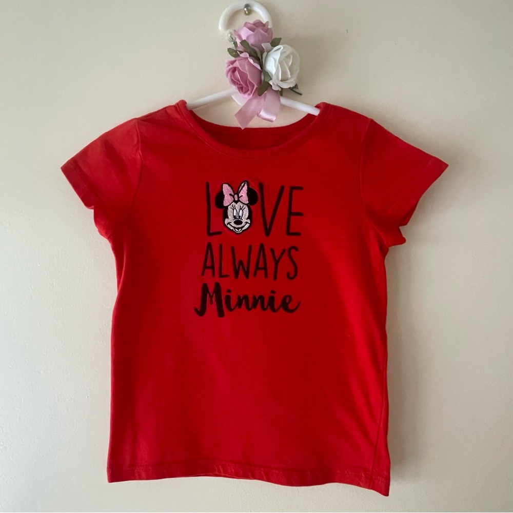 Tutu Couture x Disney Toddler Girls “Love Always Minnie” T-shirt, size 4T